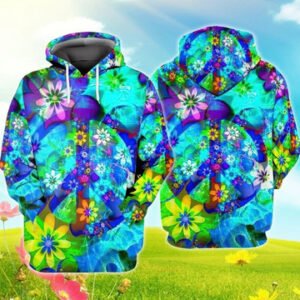 Resger Hippie Hoodie & Zip Hoodie 3d VH226-PCM