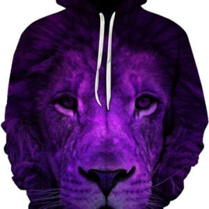 Resger Purple lion Hoodie & Zip Hoodie 3d VH310 -NDP-TM