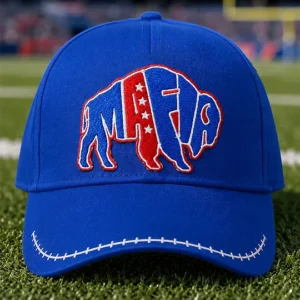 Unisex Football Lover Buffalo Print Hat 2