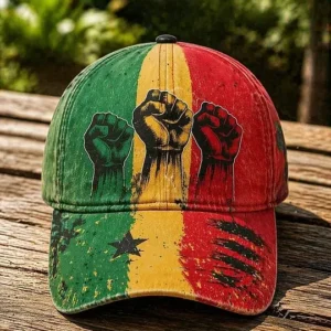 Unisex Juneteenth Print Hat 1