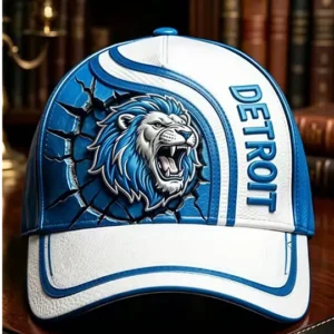 Unisex Rugby Fan Lions Printed  Hat