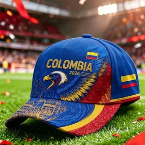 2026 Colombian football casual printed unisex Unisex  Hat