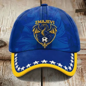 Unisex Bosnia ZMAJEVI Football Lover Printed Hat 5