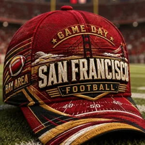Unisex Football Gameday Gift For Football Fans Print Hat