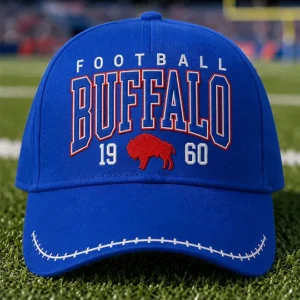 Unisex Football Lover Buffalo Print Hat 3