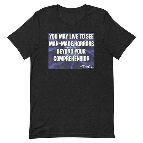 man made horrors tesla shirt 924923