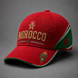Unisex Morocco Football Printed Hat