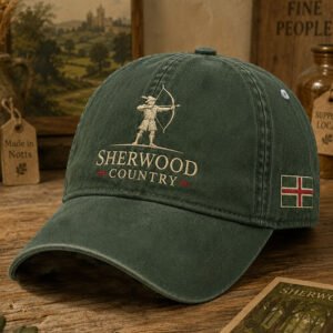 Unisex Outlaw of Nottingham Day Robin Hood Art Printed Hat 2