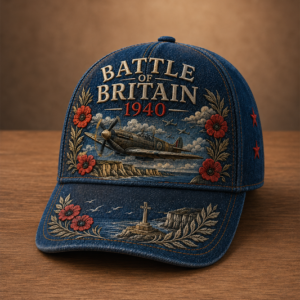 Unisex Battle of Britain Retro Print Hat 6