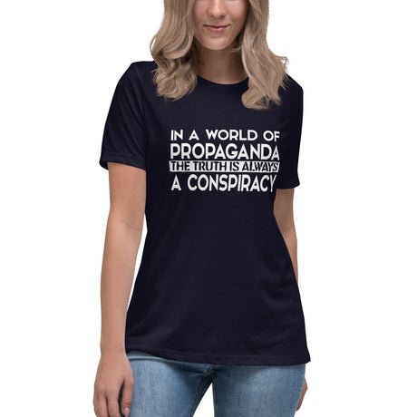 the truth is always a conspiracy womens shirt 466203